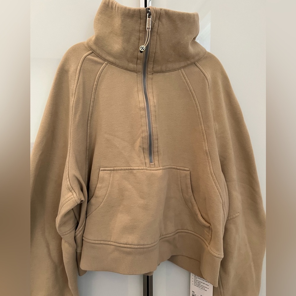 lululemon scuba oversized funnel neck